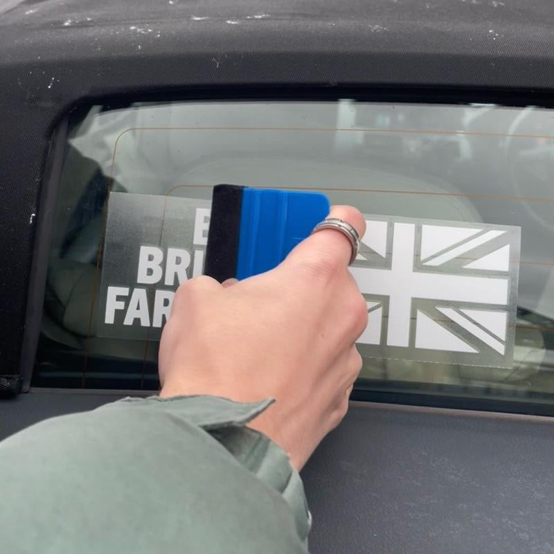 “Back British Farmers” Decal